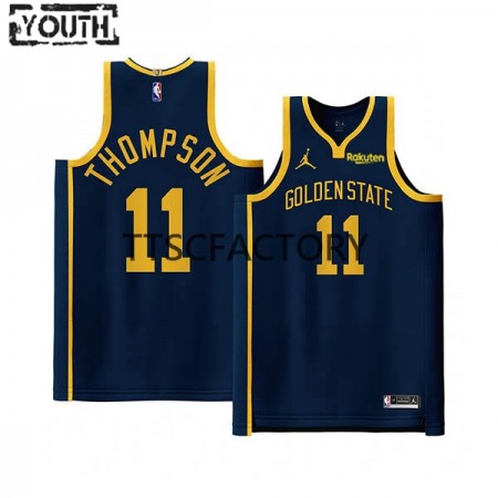Maillot Basket Enfant Golden State Warriors Klay Thompson 11 Jordan 2022-23 Statement Edition Navy Swingman